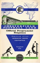 Programme: Chesterfield vs Luton Town FC (12th Mar 1966)