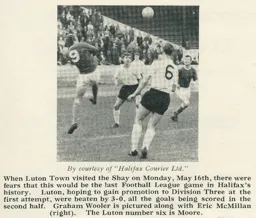 Match Report: Halifax Town vs Luton Town FC (16th May 1966)