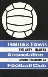 Programme: Halifax Town vs Luton Town FC (16th May 1966)