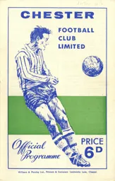 Programme: Chester vs Luton Town FC (28th May 1966)