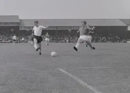 David Pleat takes a shot at goal