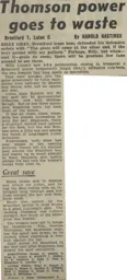 Match Report: Brentford vs Luton Town FC (27th Aug 1966)