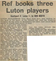 Match Report: Southport vs Luton Town FC (8th Oct 1966)