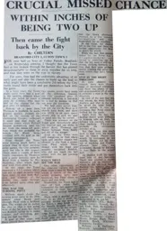 Match Report: Bradford City vs Luton Town FC (16th Nov 1966)