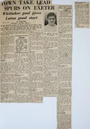 Match Report: Exeter City vs Luton Town FC (26th Nov 1966)
