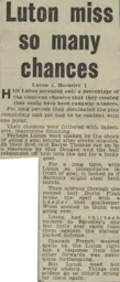 Match Report: Luton Town FC vs Barnsley (14th Jan 1967)