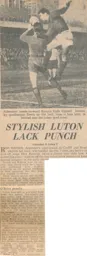 Match Report: Aldershot vs Luton Town FC (4th Feb 1967)