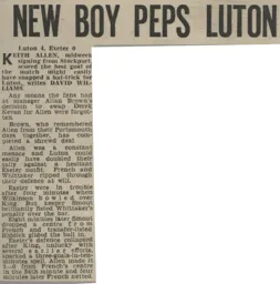 Match Report: Luton Town FC vs Exeter City (11th Mar 1967)