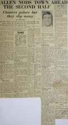 Match Report: Luton Town FC vs Chester (18th Mar 1967)