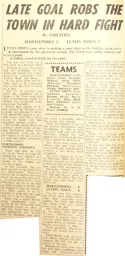 Match Report: Hartlepools United vs Luton Town FC (24th Mar 1967)