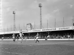 David Pleat hammers in a shot
