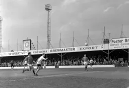 David Pleat gets his head to the ball