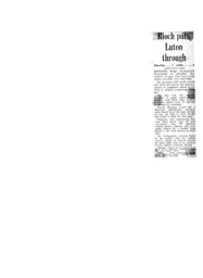Match Report: Charlton Athletic vs Luton Town FC (30th Aug 1967)