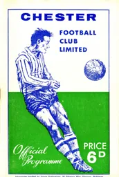 Programme: Chester vs Luton Town FC (7th Oct 1967)