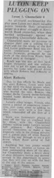 Match Report: Luton Town FC vs Chesterfield (14th Oct 1967)