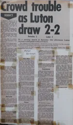 Match Report: Barnsley vs Luton Town FC (23rd Dec 1967)