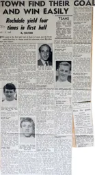 Match Report: Luton Town FC vs Rochdale (10th Feb 1968)