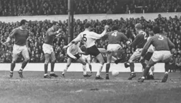 Terry Branston in the thick of it