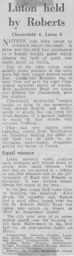 Match Report: Chesterfield vs Luton Town FC (2nd Mar 1968)