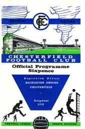 Programme: Chesterfield vs Luton Town FC (2nd Mar 1968)