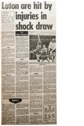 Match Report: Luton Town FC vs Exeter City (16th Mar 1968)