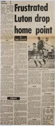 Match Report: Luton Town FC vs Chester (13th Apr 1968)