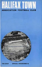 Programme: Halifax Town vs Luton Town FC (20th Apr 1968)