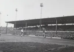 Keith Allen is on the spot as John Moore`s shot hits the back of the net for the first goal (7)
