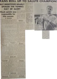 Match Report: Luton Town FC vs Brentford (11th May 1968)