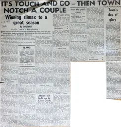 Match Report: Luton Town FC vs Brentford (11th May 1968)