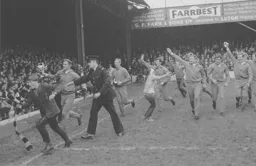 Pre-match lap of honour