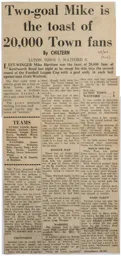 Match Report: Luton Town FC vs Watford (14th Aug 1968)