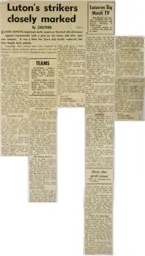 Match Report: Watford vs Luton Town FC (5th Oct 1968)