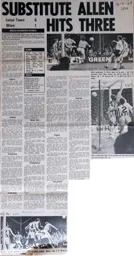 Match Report: Luton Town FC vs Ware Town (16th Nov 1968)