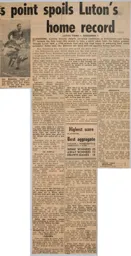 Match Report: Luton Town FC vs Bournemouth (23rd Nov 1968)
