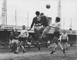 Ray Whittaker waits for the ball to drop