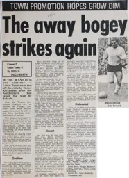 Match Report: Crewe Alexandra vs Luton Town FC (29th Jan 1969)