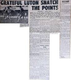 Match Report: Bournemouth vs Luton Town FC (8th Feb 1969)