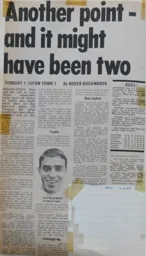 Match Report: Torquay United vs Luton Town FC (4th Apr 1969)