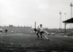 Bruce Rioch loses his balance