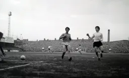 The ball just runs away from Bruce Rioch