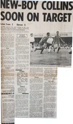 Match Report: Luton Town FC vs Barrow (9th Aug 1969)