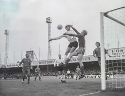 Malcolm Macdonald takes one on the nose