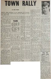 Match Report: Luton Town FC vs Orient (23rd Aug 1969)
