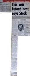 Match Report: Luton Town FC vs Millwall (2nd Sep 1969)