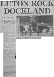 Match Report: Millwall vs Luton Town FC (8th Sep 1969)