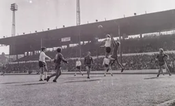 Keith Allen rises high