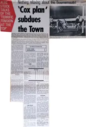 Match Report: Luton Town FC vs Bournemouth (7th Oct 1969)