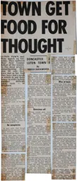 Match Report: Doncaster Rovers vs Luton Town FC (11th Oct 1969)