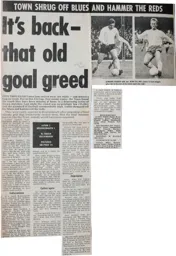 Match Report: Luton Town FC vs Bournemouth (18th Nov 1969)